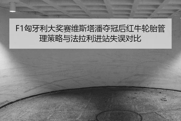 F1匈牙利大奖赛维斯塔潘夺冠后红牛轮胎管理策略与法拉利进站失误对比