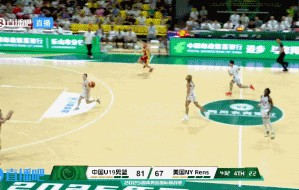 连续虐筐！郇斯楠轻松空接+大力补扣 朱正反击无视防守也来劈扣
